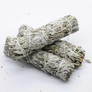 Chinaherbs home cleansing pure white sage smudge